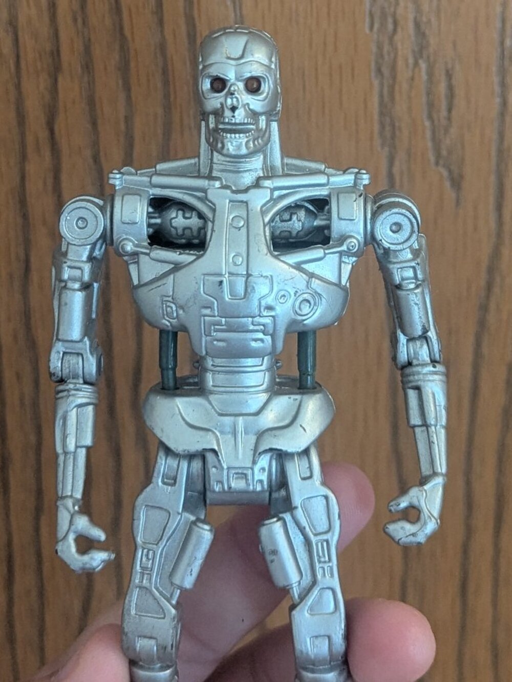 VTG T2 Terminator 2 T-800 Endoskeleton Techno Punch 1991 Action Figure